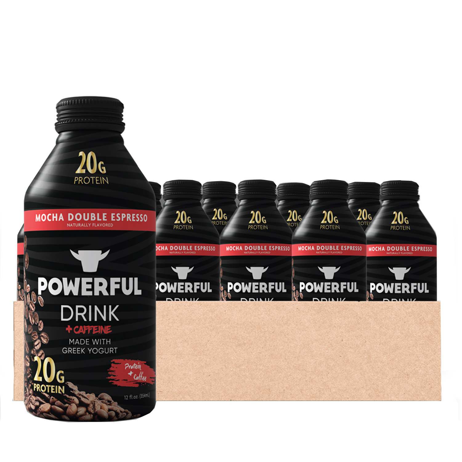 High Protein Drink + Caffeine - Mocha Double Espresso